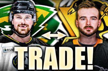 PENGUINS TRADE FOR CONTROVERSIAL PROSPECT FROM MINNESOTA WILD (Maxim Cajkovic For Will Butcher)