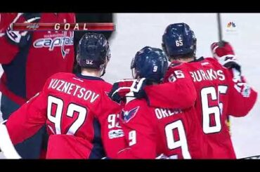 Dmitri Orlov scores two slapshot goals vs Hurricanes (2016)