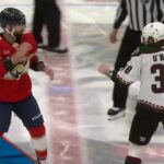 Panthers, Coyotes Engage In Back-To-Back Fights Right After Opening Faceoff