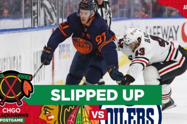 Chicago Blackhawks Slip Up vs Oilers in 3rd-Straight Loss | CHGO Blackhawks Postgame