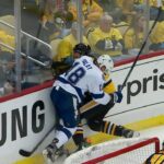 Palat assessed minor for hit from behind on Dumoulin