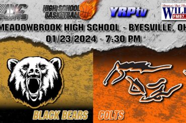 River View Black Bears vs Meadowbrook Colts Boys HS Basketball 01.23.2024