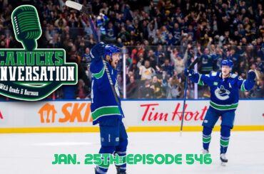 Piusmania runs wild, Tocchet wants more from EP40 | Canucks Conversation | Jan. 25th 2024
