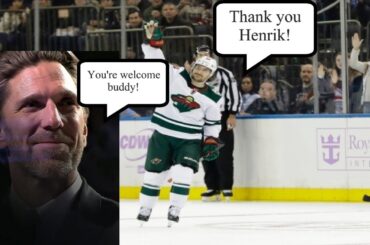 Henrik Lundqvist is a fan of the Minnesota Wild