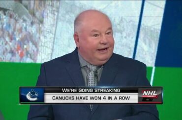 "Quinn Hughes was nearly made a CENTER last year" Bruce Boudreau drops BOMB on NHL network #canucks