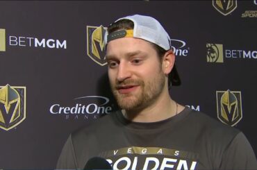 Adin Hill PostGame Interview | Vegas Golden Knights vs New York Islanders