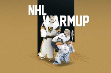NHL Warmup: Vegas Golden Knights Adin Hill & Logan Thompson