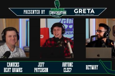 Jeff Paterson on Demko for Vezina, Canucks' new blue helmets, defensive pairings, Höglander's role