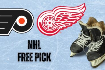 Flyers at Red Wings - Thursday 1/25/24 - NHL Picks & Betting Predictions | Picks & Parlays