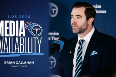 Brian Callahan Named Titans Head Coach | Media Availability
