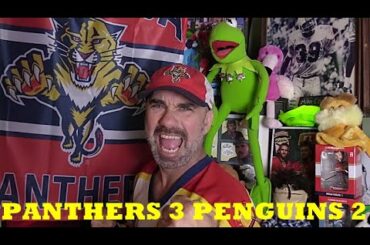 Florida Panthers Beat Pittsburgh Penguins 3-2 Reinhart Winner AGAIN!