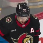 Senators' Thomas Chabot Scores Off Drake Batherson's Backhand Pass Before Scrum Breaks Out
