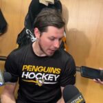 Tristan Jarry on goalie controversy and great saves vs Canucks