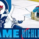 Winnipeg Jets vs. Toronto Maple Leafs - Game Highlights