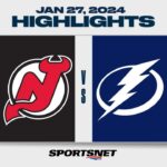 NHL Highlights | Devils vs. Lightning - January 27, 2024