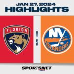 NHL Highlights | Panthers vs. Islanders - January 27, 2024
