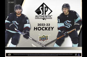 Pick Your Team ~ 2022-23 Upper Deck SP Authentic Hockey 16 Box Case Break #1