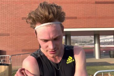 Drew Hunter’s back still bothering him, finishes 5th at Cross Champs