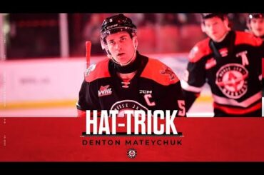 WHL Hat Tricks – Denton Mateychuk