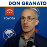 Buffalo Sabres Head Coach Don Granato Ahead Of Matchup Against LA Kings