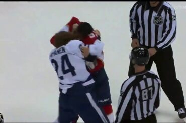 Kasperi Kapanen and Mack Weegar Fight | Leafs vs Panthers