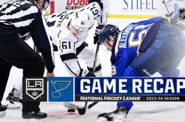 Kings @ Blues 1/28 | NHL Highlights 2024