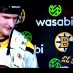 “Danton Heinen” - Bruins Post Game Interview 1/20/24 !!!