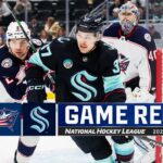 Blue Jackets @ Kraken 1/28 | NHL Highlights 2024