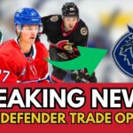 🔴 BREAKING NEWS: VANCOUVER CANUCKS LINKED TO TRIO OF DEFENCEMEN AHEAD OF TRADE DEADLINE