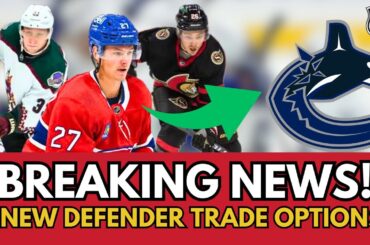🔴 BREAKING NEWS: VANCOUVER CANUCKS LINKED TO TRIO OF DEFENCEMEN AHEAD OF TRADE DEADLINE
