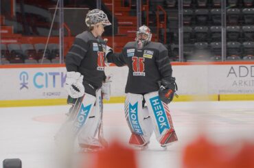 Inside Örebro: Jhonas Enroth Mic'd Up på träning