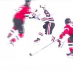 Connor Bedard gets hit by Brendan Smith and does not return to the game