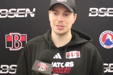 Matt Highmore Pregame Availability (Jan 27 @ GR)
