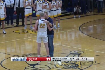 Colin White becomes the Ottawa-Glandorf and Putnam County All-time Leading Scorer