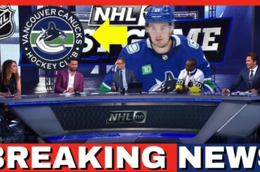 IT EXPLODED ON THE WEB! NHL CONFIRMS! NILS HOGLANDER UPDATED! VANCOUVER CANUCKS NEWS!