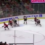 Nico Daws With One Of Many Big Saves #NJDevils