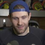 Leon Draisaitl speaks to the media following the Oilers 16th win in a row / 27.01.2024