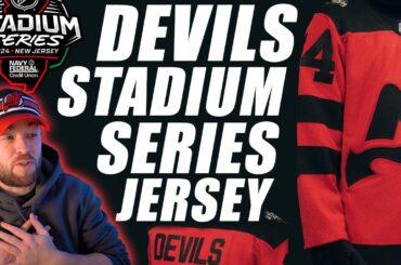 New Jersey Devils NHL Stadium Series Jersey!