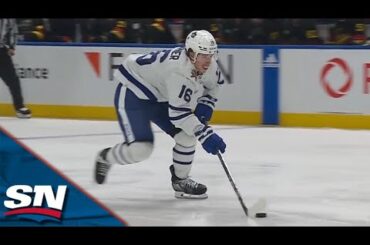Mitch Marner Steals Puck Before Sniping Short-Handed Goal On Breakaway vs. Canucks