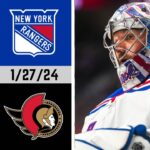 New York Rangers vs Ottawa Senators | Game Highlights | 1/27/24 Game #49
