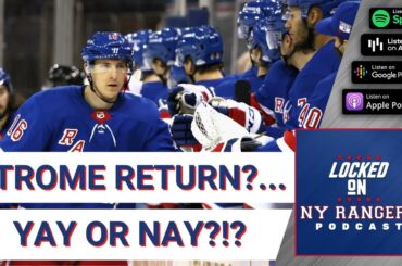 New York Rangers to bring back Ryan Strome?... Why or why not???