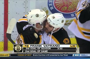Frank Vatrano scores 2 goals vs Detroit 11/25/15