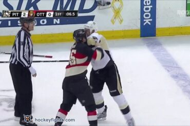 Robert Bortuzzo vs Zack Smith Apr 22, 2013