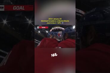 2024.1.20 Montreal Canadiens vs Boston Bruins - Joel Armia 2-1 MTL 🇫🇮 The Sailor