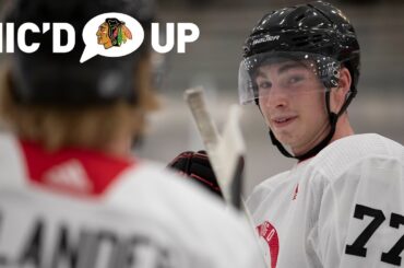 Kirby Dach Mic'd Up at Development Camp | Chicago Blackhawks
