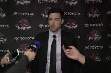 Jeremy Colliton Postgame Interview Dec. 9, 2017