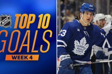The #1 Play Goes To ... | Must-See Goals from Week 4 | 2023-24 NHL Season