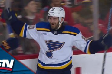 Blues' Brandon Saad Sends Wrister Past Jacob Markstrom For Game Winner In Final Minute