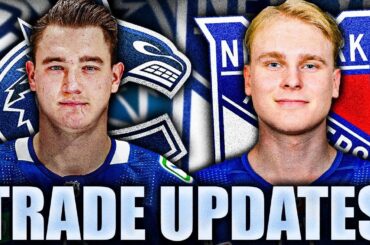KAAPO KAKKO & NIKITA ZADOROV TRADE UPDATES (New York Rangers, Vancouver Canucks News & Rumours)