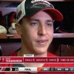 Teuvo Teravainen PostGame Interview | New Jersey Devils vs  Carolina Hurricanes